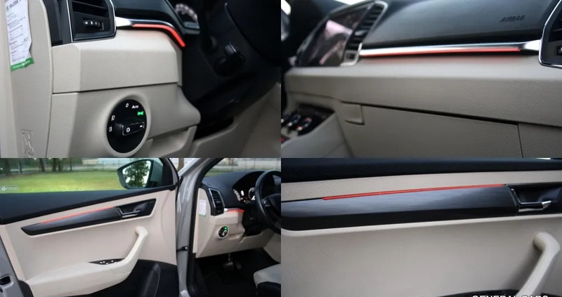 Skoda Karoq cena 86600 przebieg: 74000, rok produkcji 2018 z Police małe 781